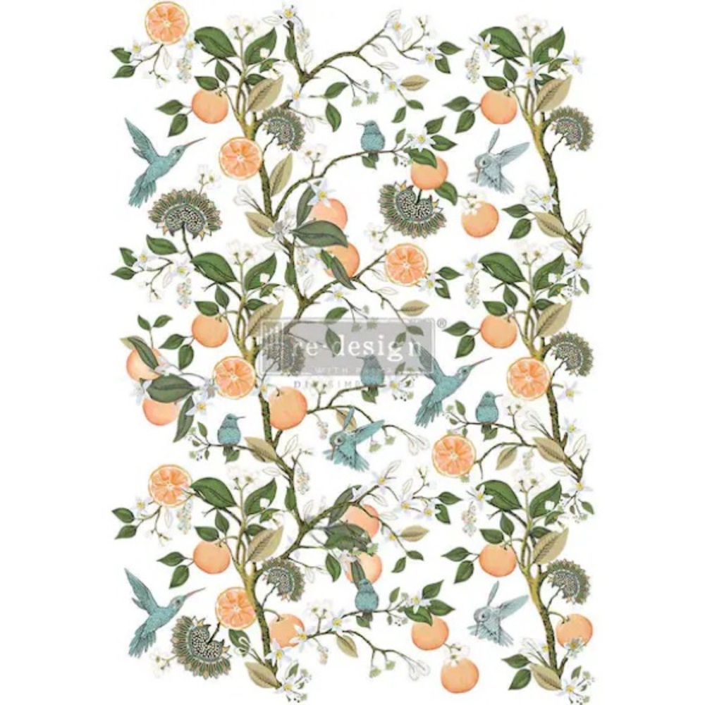 Redesign with Prima Decor Transfer | ORANGE GROVE | 24” x 35”